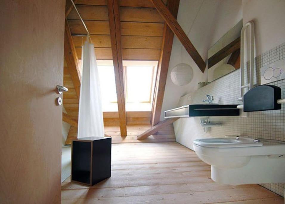 Ferienwohnung Alte Scheune ショップハイム エクステリア 写真