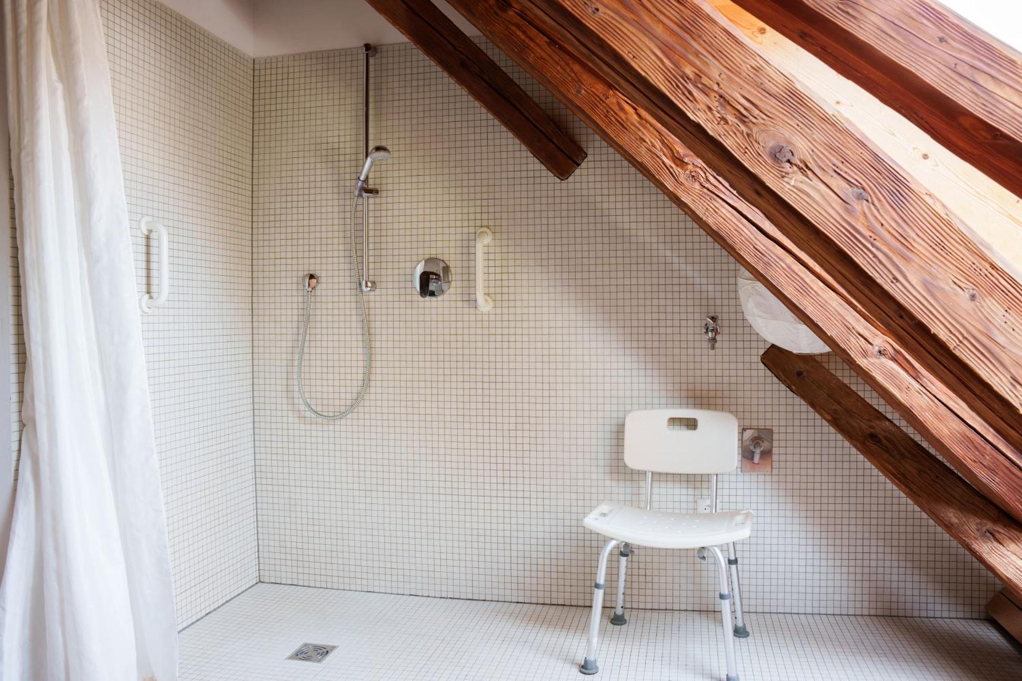 Ferienwohnung Alte Scheune ショップハイム エクステリア 写真